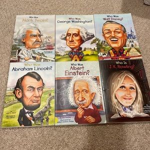 Who Was? Books - Set of 6